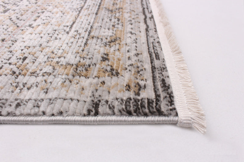 Leandra Taupe/grey Rug 6'7\" X 9'6\" Area Rug