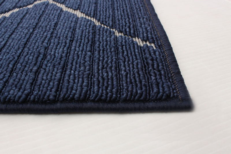 Kimi Blue 6'7\" x 9'6\" Area Rug
