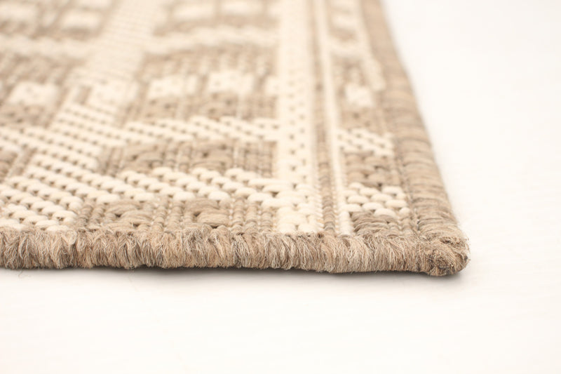 Sadie Burburry Taupe-Champagne Area Rug - 7'10\" x 10'2\"