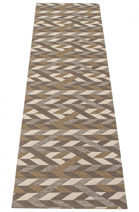 Bellezza Dark Brown 2'2\" x 20'0\" Area Rug