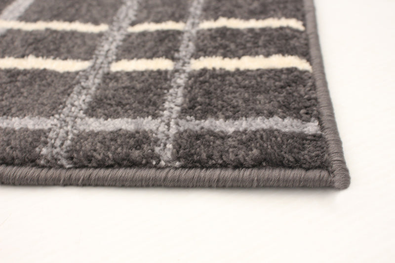 Taite Anthracite Area Rug - 3'11\" x 5'7\"