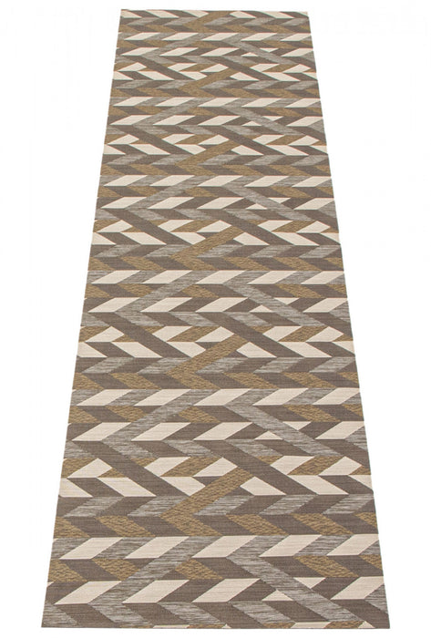 Bellezza Dark Brown 2'2\" x 18'0\" Area Rug