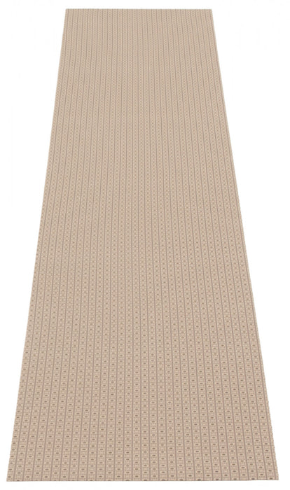 Bellezza Taupe Area Rug - 2'2\" x 26'0\"