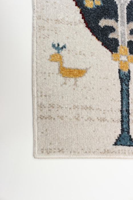 Pine Ivory Machine Washable Area Rug - 8'0\" x 10'0\"