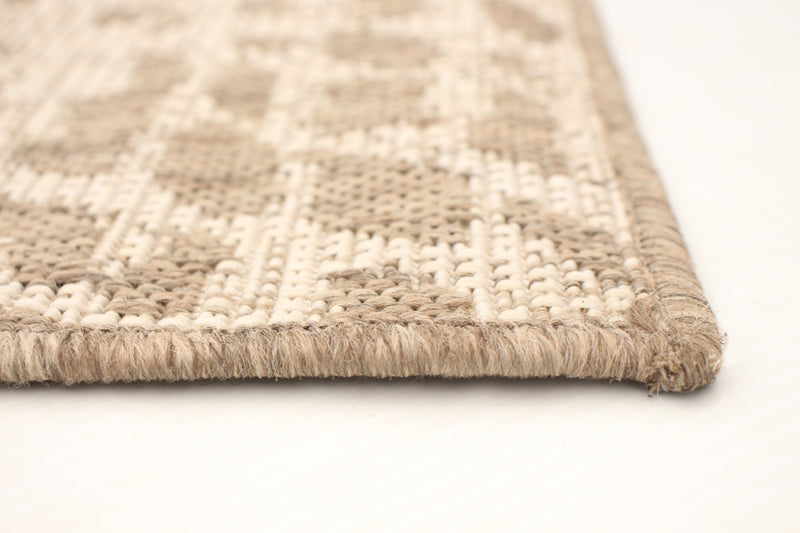 Sadie Safari Taupe-Champagne Area Rug - 5'3\" x 7'7\"
