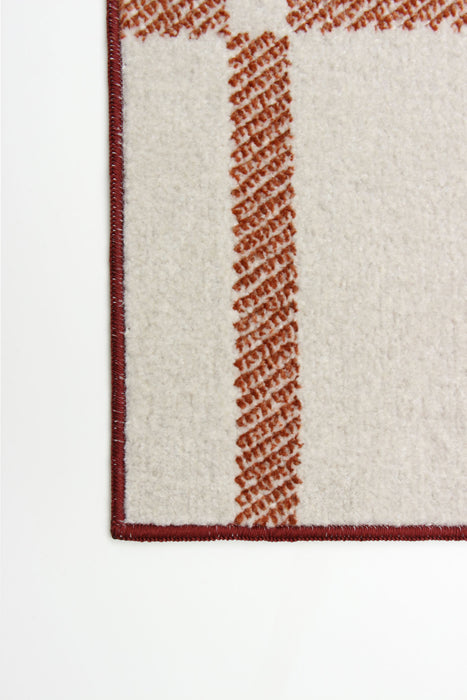 Roma Copper Machine Washable Area Rug - 5'0\" x 7'0\"