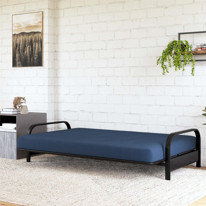 Signature Sleep Braga Full Bonnell Coil Futon Mattress - Blue