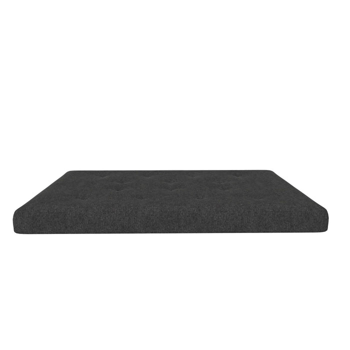 Signature Sleep Braga Full Bonnell Coil Futon Mattress - Dark Grey