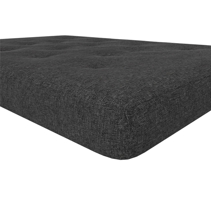 Signature Sleep Braga Full Bonnell Coil Futon Mattress - Dark Grey