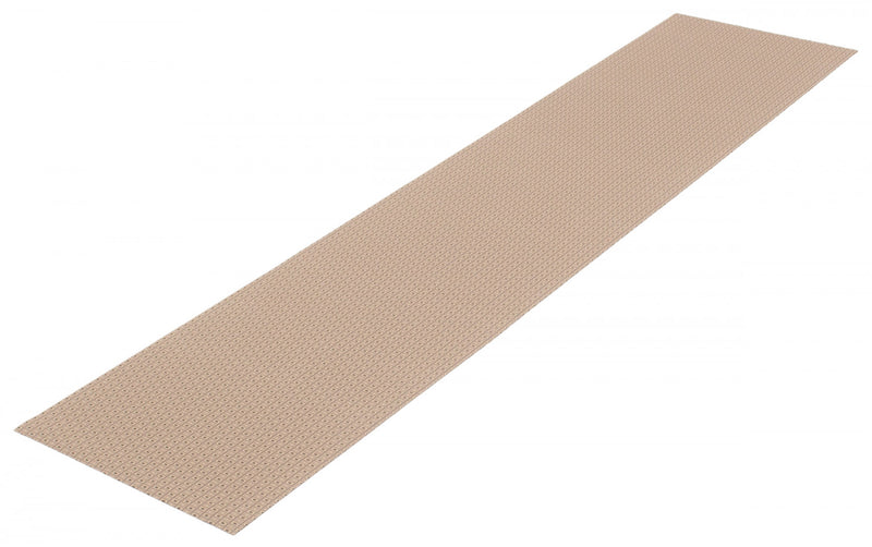 Bellezza Taupe 2'2\" x 18'0\" Area Rug