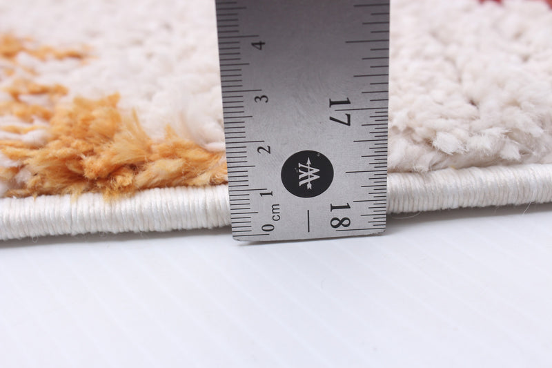 Paloma Sunburst Navy, White Area Rug - 3'11\" x 5'11\"