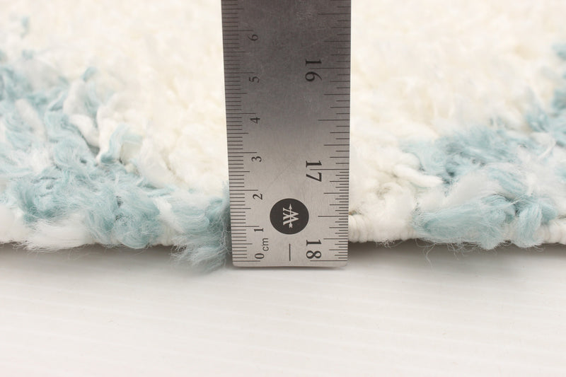 Helma Trellis Cream Shag 6'7\" X 9'6\" Area Rug