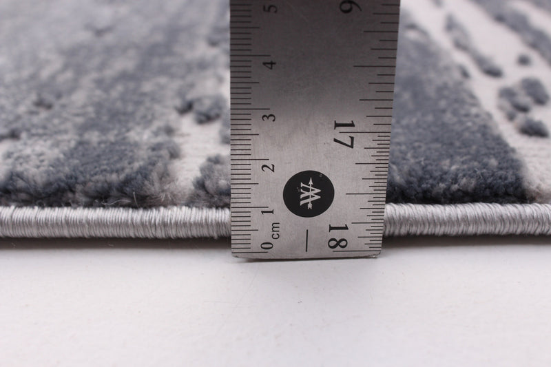 Ulema Grey Rug 6'7\" X 9'6\" Area Rug