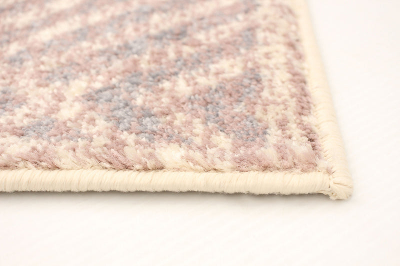 Electra Silver-Rose Area Rug - 7'10\" x 10'2\"