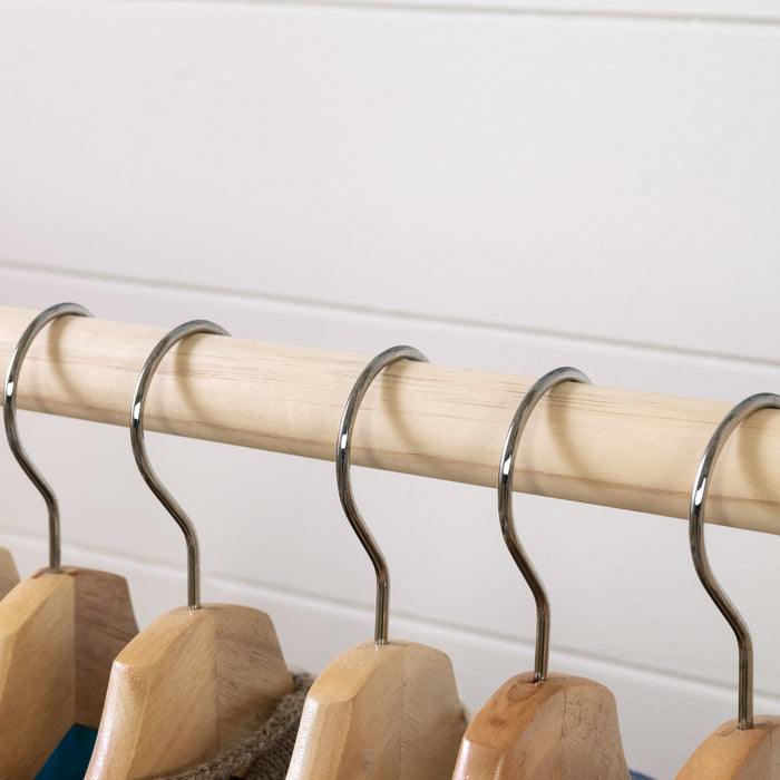 Sweedi Scandinavian Clothes Rack For Kids - Natural Wood
