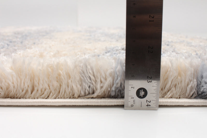 Astra Cream/Light Blue Area Rug -3'11\" X 5'7\"