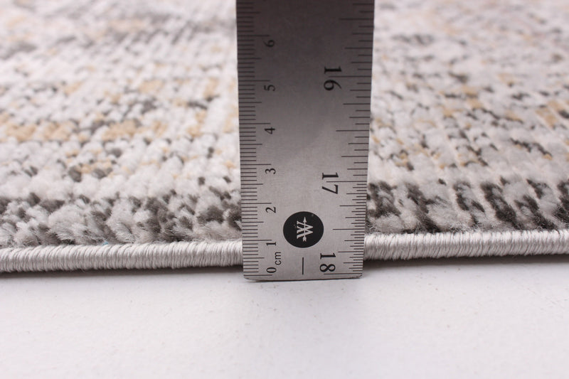 Leandra Taupe/grey Rug 5'3\" X 7'3\" Area Rug