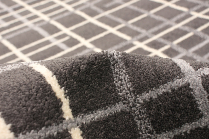 Taite Anthracite Area Rug - 3'11\" x 5'7\"