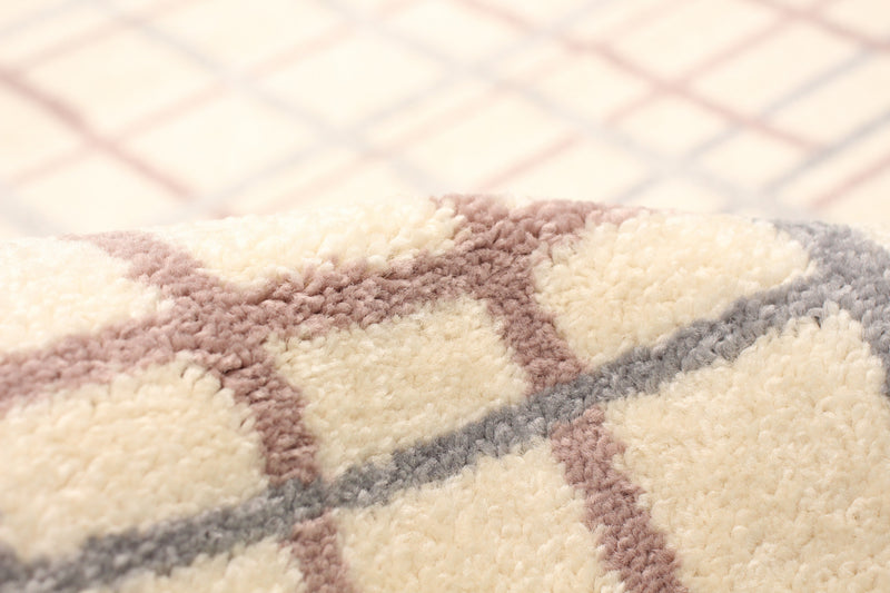 Taite Cream-Silver Area Rug - 7'10\" x 10'2\"