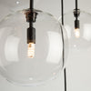 Pinpoint 5-Light Black Pendant 