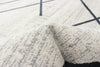 Damali Ivory/Blue Machine Washable Area Rug - 5'0" x 7'0"
