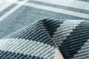 Roma Blue Machine Washable Area Rug - 8'0" x 10'0"