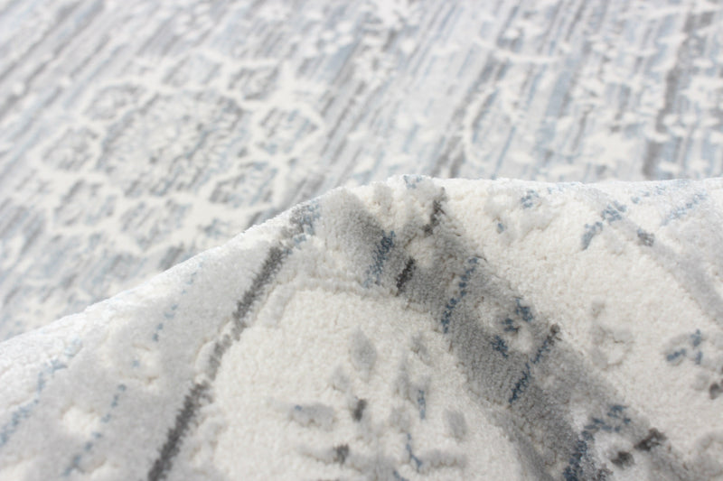 Shaleigh Cream, Grey Rug 3'11\" X 5'11\" Area Rug