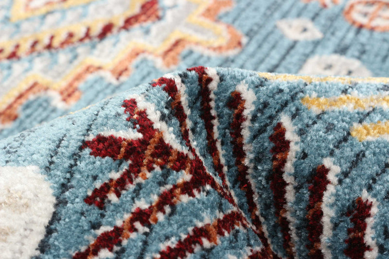 Gypsy Blue Machine Washable Area Rug - 6'0\" x 9'0\"