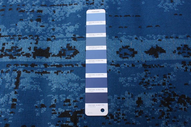 Chenta Blue 6'7\" x 9'6\" Area Rug