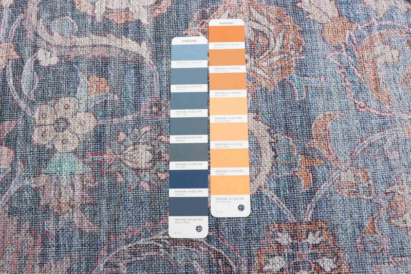 Boann Grey/blue Rug 5'3\" X 8'0\" Area Rug