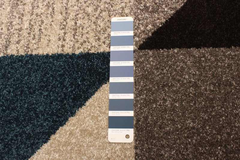 Hadley Grey / Blue 7'10\" x 10'2\" Area Rug