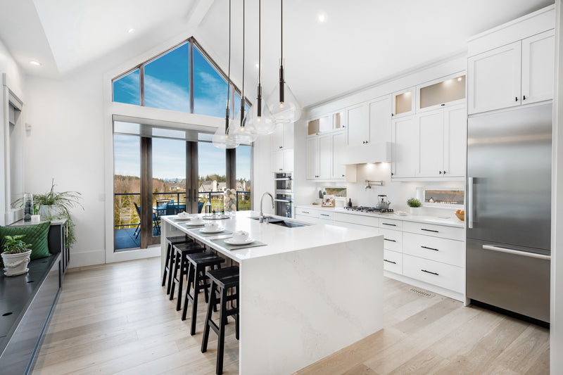 Conic 4-Light Black Ceiling Light