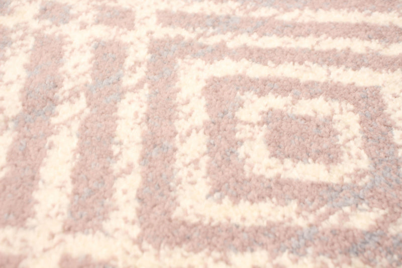Electra Silver-Rose Area Rug - 7'10\" x 10'2\"