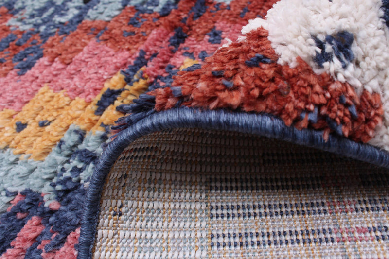 Paloma Casa Navy Area Rug - 6'7\" x 9'6\"