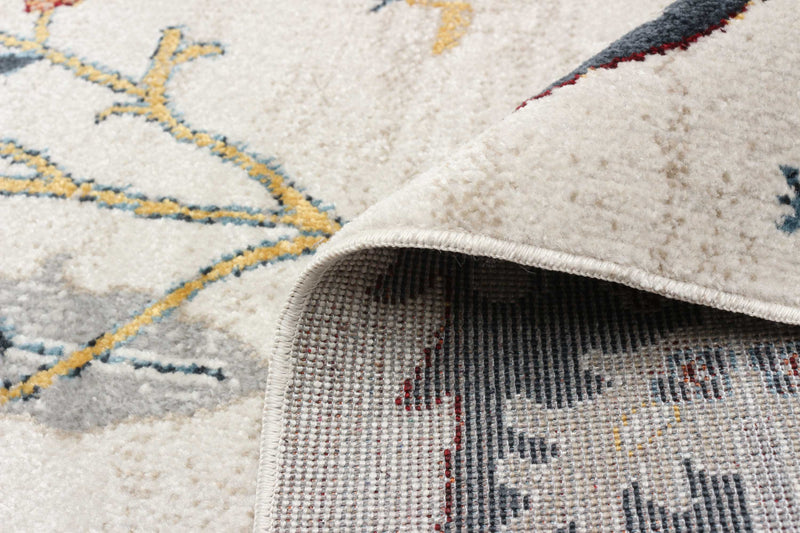 Pine Ivory Machine Washable Area Rug - 6'0\" x 9'0\"