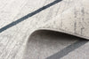 Damali Ivory/Blue Machine Washable Area Rug - 5'0" x 7'0"