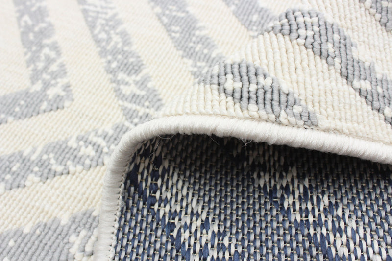 Dodie Light Grey 3'11\" x 5'7\" Area Rug