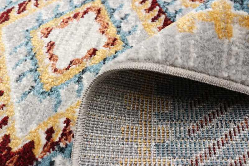 Gypsy Blue Machine Washable Area Rug - 2'6\" x 8'0\"