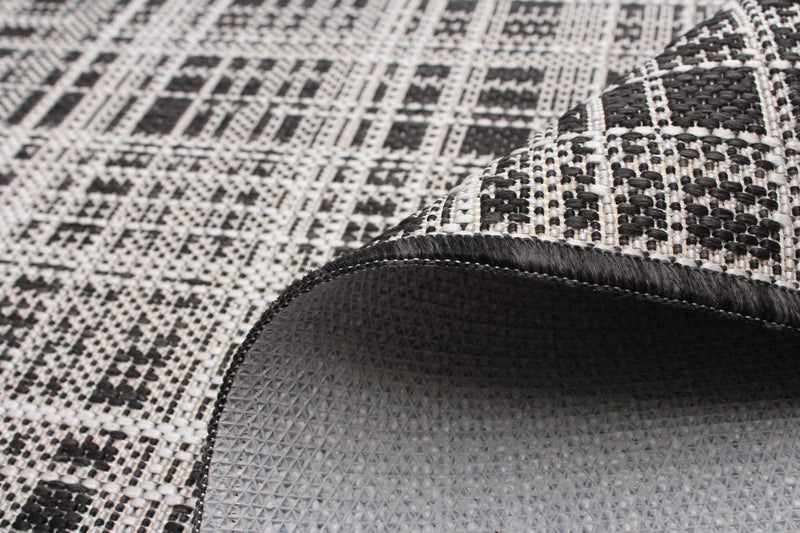 Panthea Black Area Rug - 3'3\" X 4'7\" 