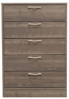 Arlo Bedroom Chest of Drawers, 5-Drawer, 23.6