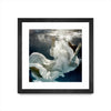 \"Float 3\" Matted and Framed Black 36x36 Wall Art