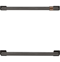 Café Dual-Drawer Refrigerator Brushed Black Handle Set - CXMA3H3PNBT
