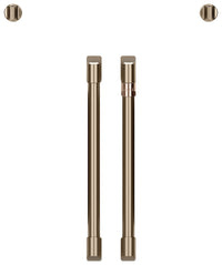 Café French-Door Wall Oven Brushed Bronze Knobs and Handles - CXWSFHKPMBZ