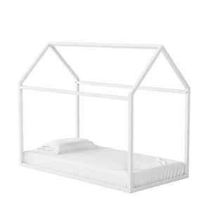 Little Seeds Skyler Twin Montessori House Bed - White