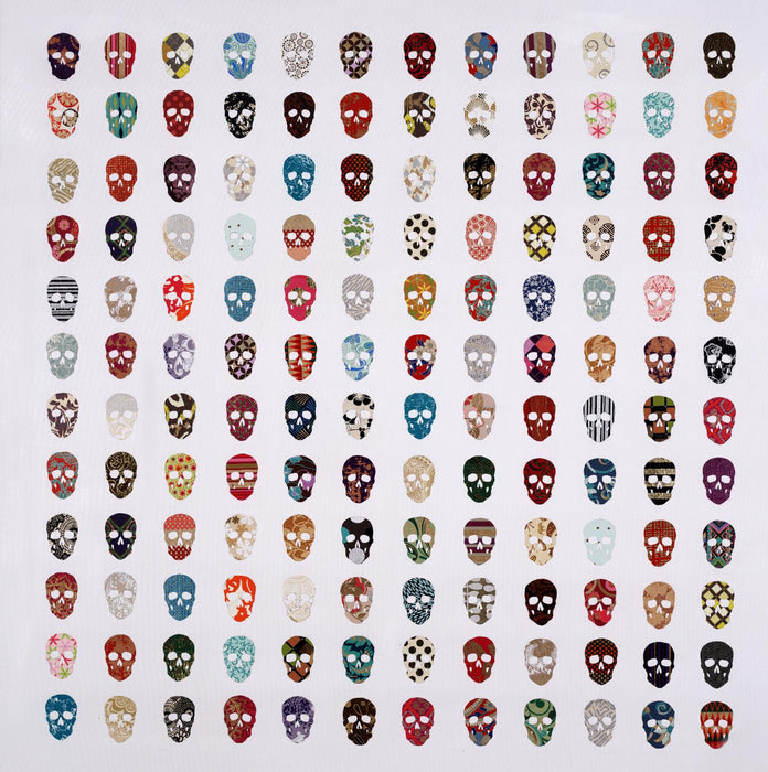 \"Gorgeous Crowd\" Giant Art 54x54 Wall Art