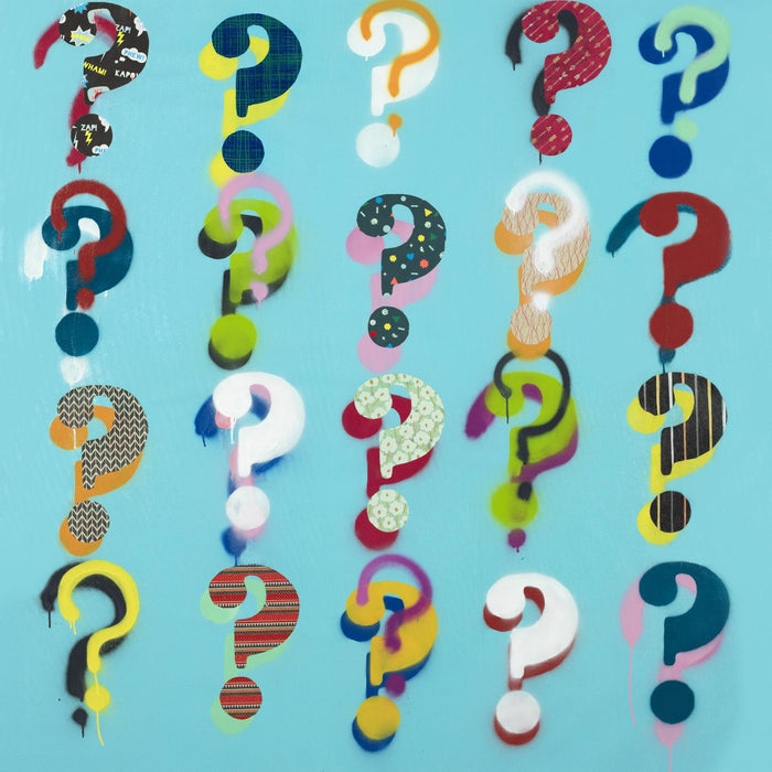 \"Pop The Question\" Giant Art 72x72 Wall Art