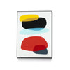 \"Joy And Pop Ii\" Canvas Framed Black 30x40 Wall Art