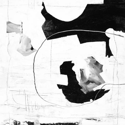 "Traces Of Silver Iii" Giant Art 54x54 Wall Art