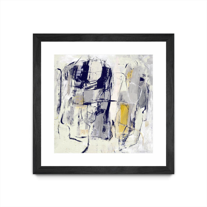 \"Dream Wrestling\" Matted and Framed Black 36x36 Wall Art
