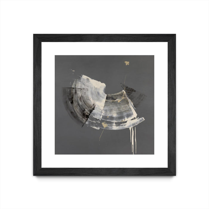 \"Elegance\" Matted and Framed Black 36x36 Wall Art